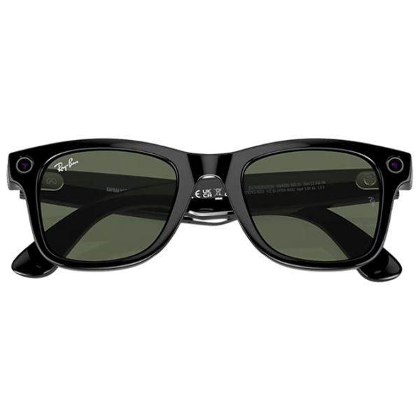Смарт очки Ray-Ban Meta Wayfarer Черный Беспроводные / Зеленый photo 5