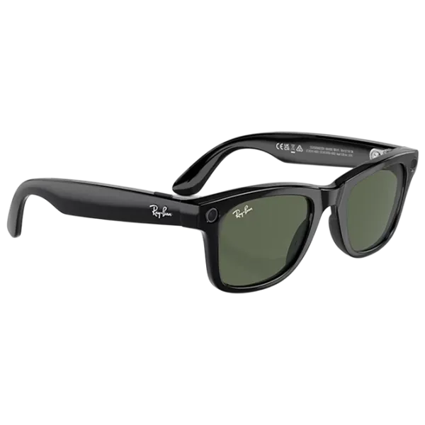 Смарт очки Ray-Ban Meta Wayfarer Черный Беспроводные / Зеленый photo 7