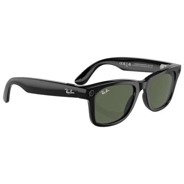 Смарт очки Ray-Ban Meta Wayfarer Черный Беспроводные / Зеленый photo 7