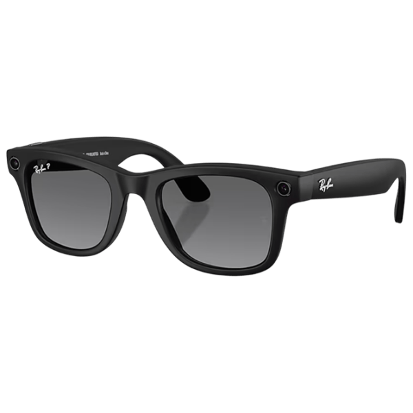Смарт очки Ray-Ban Meta Wayfarer Черный Беспроводные / Серый photo 1