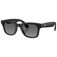 Ochelari smart Ray-Ban Meta Wayfarer Black Fără fir / Gray