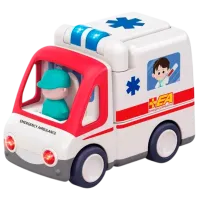 Машинка Hola Toys 00491   / / Красный Белый