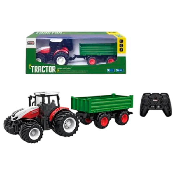 Tрактор HD Toys 67695   / / White Красный photo 1
