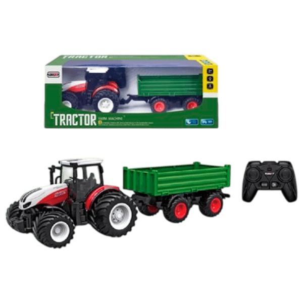 Tрактор HD Toys 67695   / / White Красный photo 1