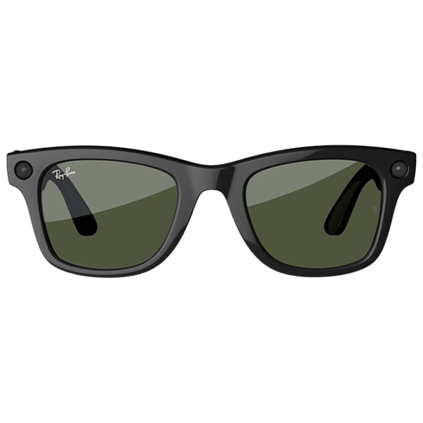Смарт очки Ray-Ban Meta Wayfarer Черный Беспроводные / Зеленый photo 2