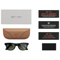 Ochelari smart Ray-Ban Meta Wayfarer Black Fără fir / Green photo 5