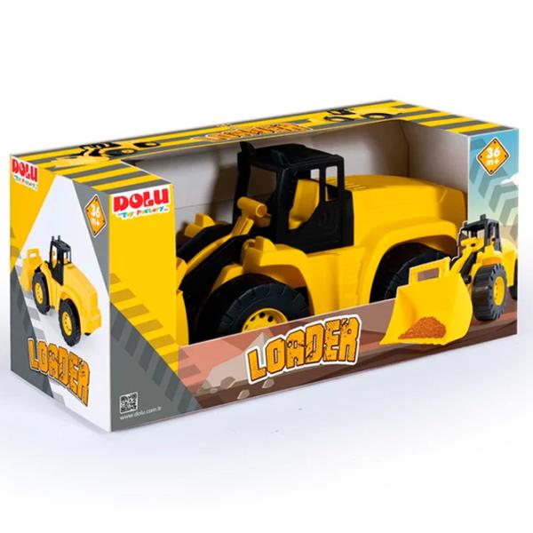Tрактор Dolu Toy 7224   / / Черный Желтый photo 3