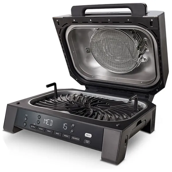 Grill electric Ninja DG551EU Contact, Barbecue / 1760 W / Silver Black photo 6