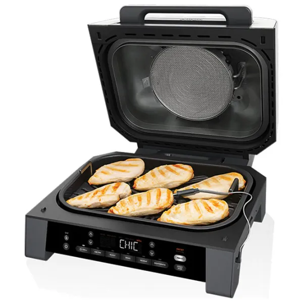 Grill electric Ninja DG551EU Contact, Barbecue / 1760 W / Silver Black photo 7