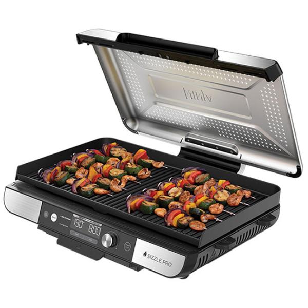 Grill electric Ninja Sizzle GR101EU  / 1450 W / Black Inox photo 8