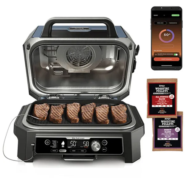 Grill electric Ninja OG901EU  / 1700 W / Blue Black photo 11