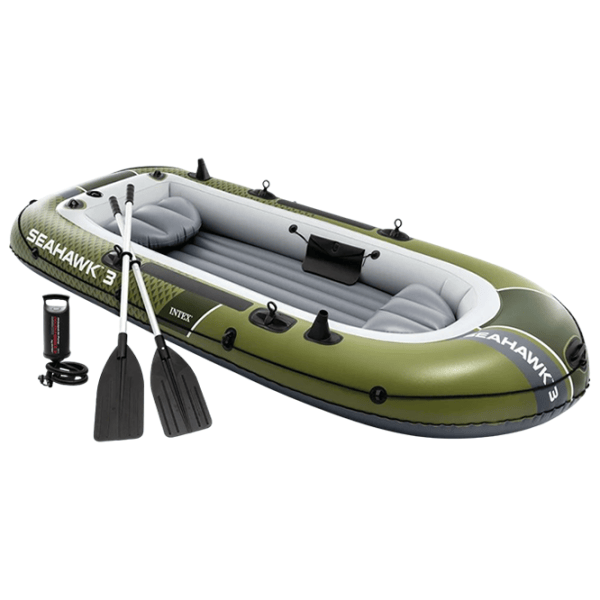 Barcă gonflabilă Intex Seahawk 3 (66333) Green  photo 1