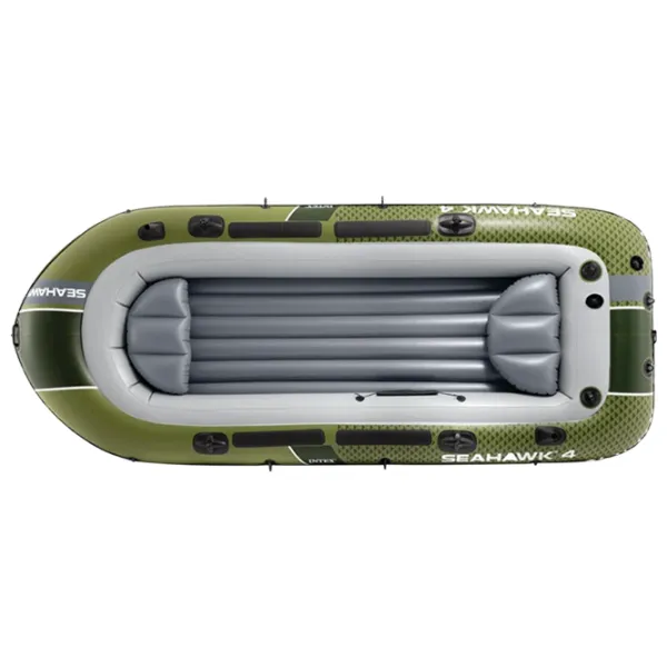 Barcă gonflabilă Intex Seahawk 4 (66334) Green  photo 2