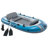 Barcă gonflabilă Intex Excursion 4 (66324) Blue 