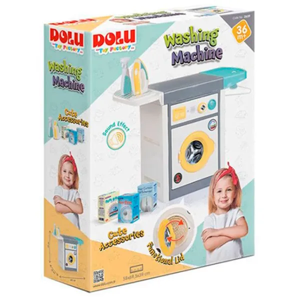 Ролевые игры Dolu Toy 2639 3+ / Стиральная машина photo 2