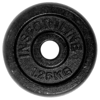 Greutate pentru halteră Insportline Castblack 921 1.25 kg
