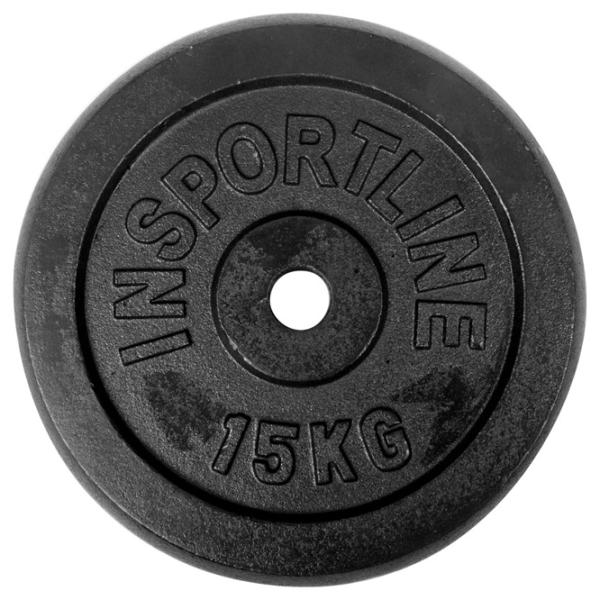 Greutate pentru halteră Insportline IN746 15 kg photo 1