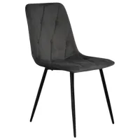 Обеденные стол со стульями Evelin DT 532R B + 4 YTC-080B BLUVEL-14 Прямоугольная / ДСП / Серый photo 5