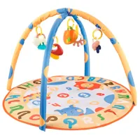 Игровой коврик ChiToys 42117 () 0+/ Круглый/ Бежевый
