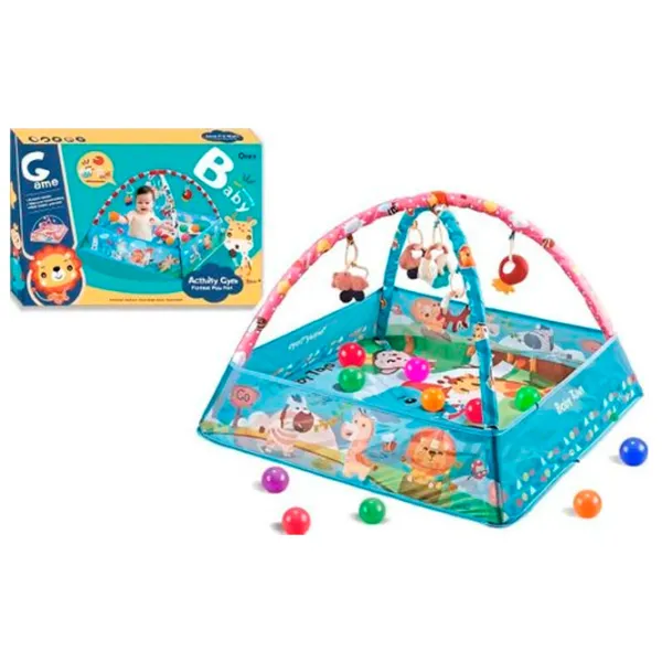 Игровой коврик Richi Tichi 26179 () 0+/ Квадратный/ Синий photo 2