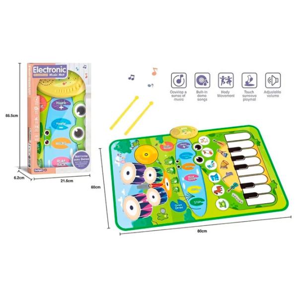 Игровой коврик ChiToys 74406 () 1+/ Прямоугольный/ Зеленый photo 2
