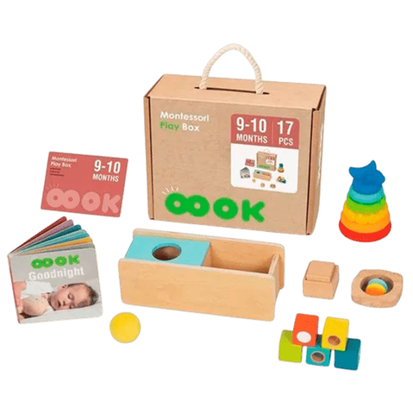 Развивающий набор Montessori 55004 от 9 месяцев/ Логическая игра photo 1