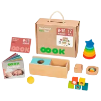Развивающий набор Montessori 55004 от 9 месяцев/ Логическая игра