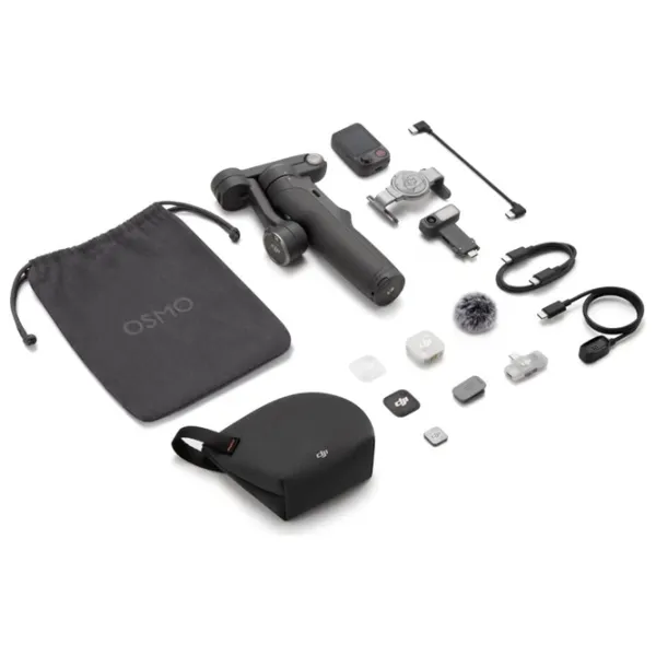 Stabilizator DJI Osmo Mobile 8P Creator Combo Wi-Fi / Black photo 2