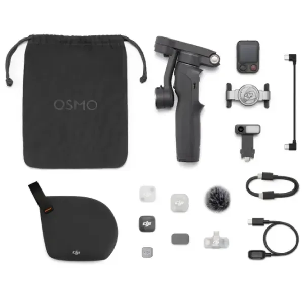 Stabilizator DJI Osmo Mobile 8P Creator Combo Wi-Fi / Black photo 8