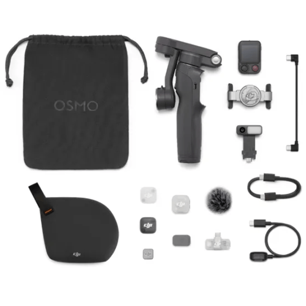 Stabilizator DJI Osmo Mobile 8P Creator Combo Wi-Fi / Black photo 8