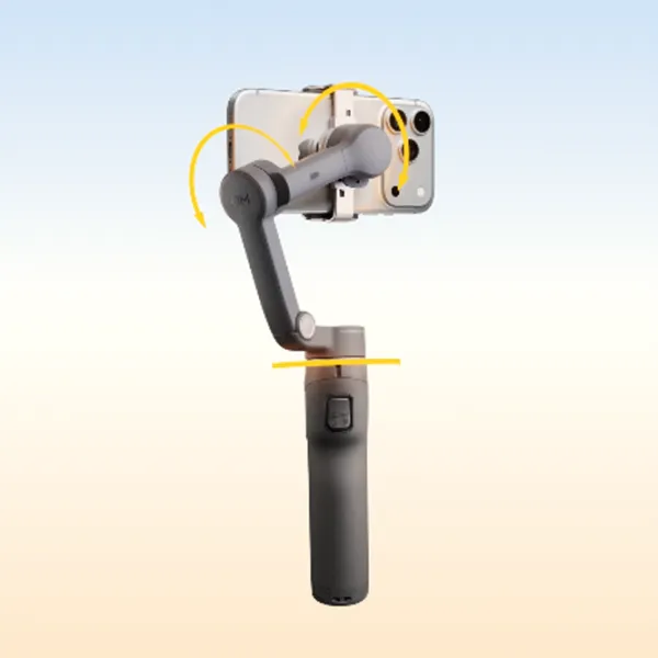 Stabilizator DJI Osmo Mobile 8P Creator Combo Wi-Fi / Black photo 9