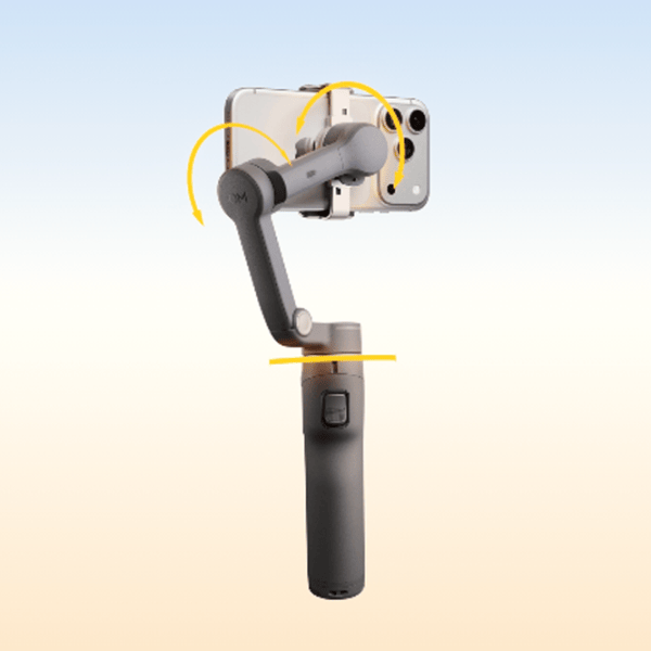 Stabilizator DJI Osmo Mobile 8P Creator Combo Wi-Fi / Black photo 9