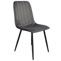 Scaun de bucătărie Evelin YTC-080B Stofă/ Dark Grey Black photo 2