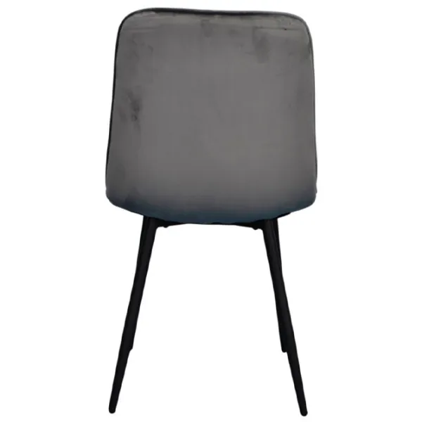 Scaun de bucătărie Evelin YTC-080B Stofă/ Dark Grey Black photo 4