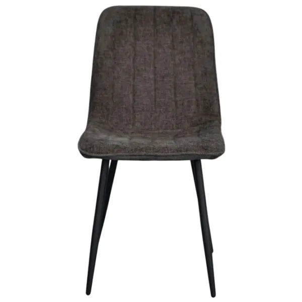 Scaun de bucătărie Evelin YTC-078B Stofă/ Dark Gray Black photo 1