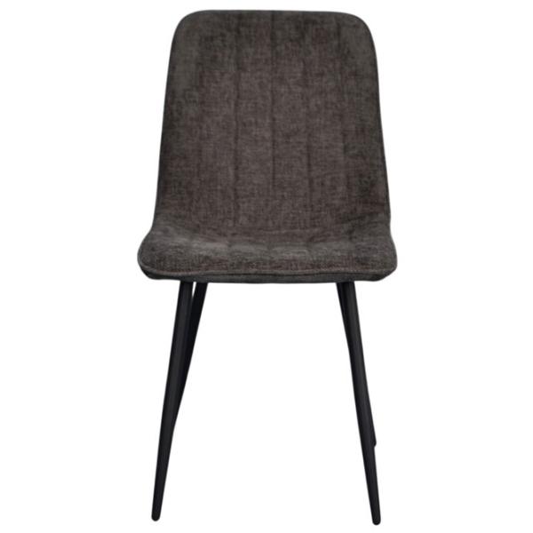 Scaun de bucătărie Evelin YTC-078B Stofă/ Dark Gray Black photo 1