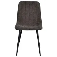 Scaun de bucătărie Evelin YTC-078B Stofă/ Dark Gray Black