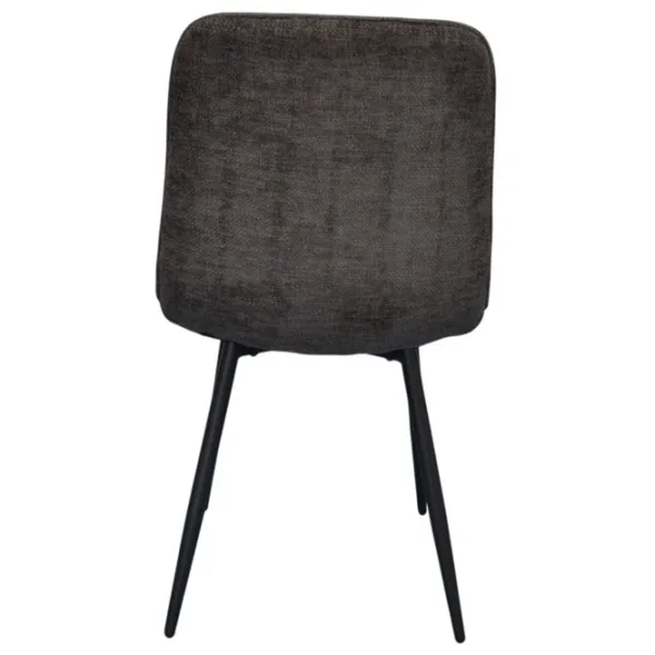 Scaun de bucătărie Evelin YTC-078B Stofă/ Dark Gray Black photo 4