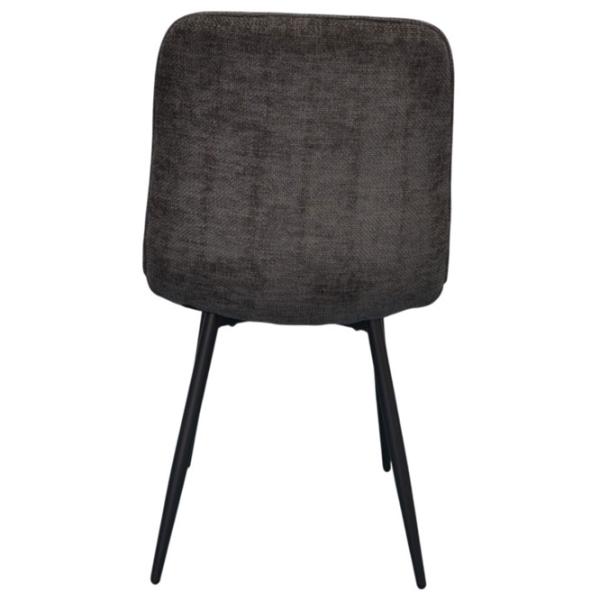 Scaun de bucătărie Evelin YTC-078B Stofă/ Dark Gray Black photo 4