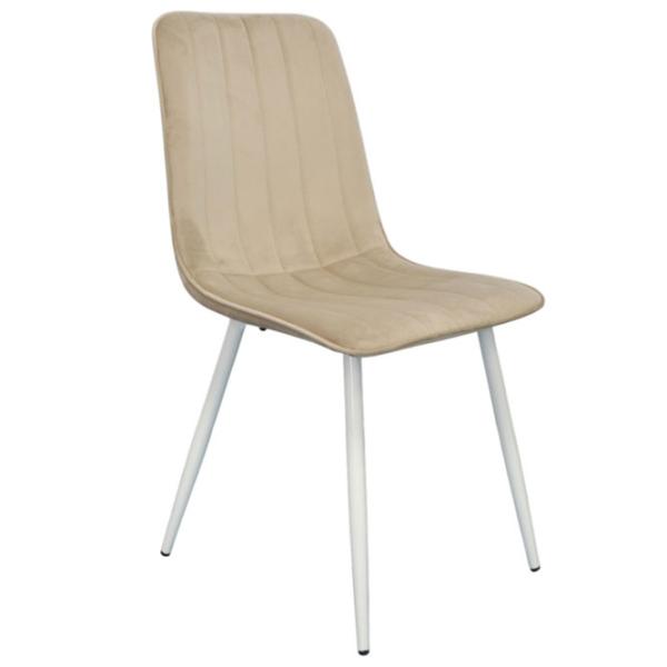 Scaun de bucătărie Evelin YTC-078WH Stofă/ Light Gray White photo 2