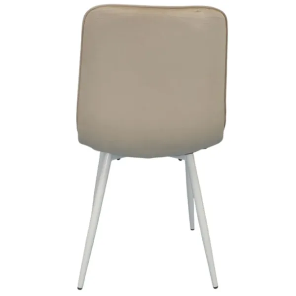 Scaun de bucătărie Evelin YTC-078WH Stofă/ Light Gray White photo 4