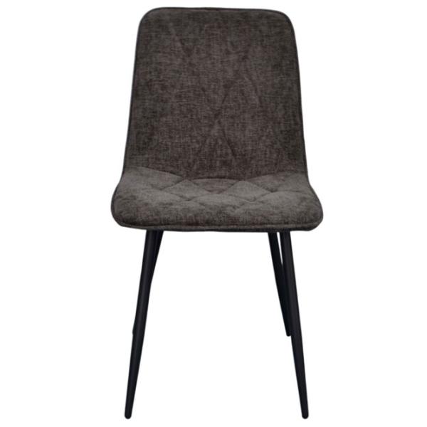 Scaun de bucătărie Evelin YTC-080B Stofă/ Dark Grey Black photo 1
