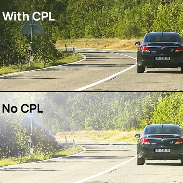 Filtru pentru cameră auto 70mai E2 CPL / Black photo 6