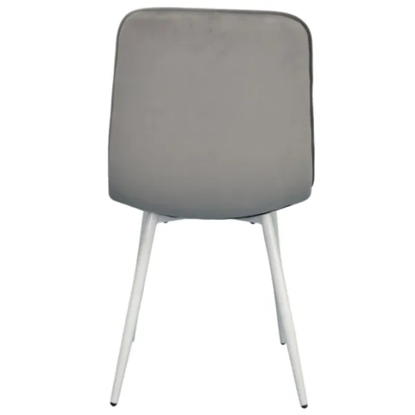 Scaun de bucătărie Evelin YTC-080WH Stofă/ Light Grey White photo 4