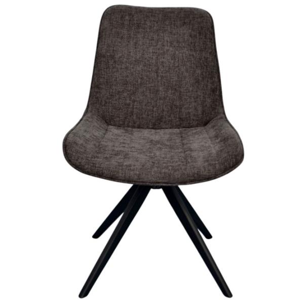 Scaun de bucătărie Evelin YTC-055B SW Stofă/ Dark Gray Black photo 1