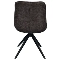 Scaun de bucătărie Evelin YTC-055B SW Stofă/ Dark Gray Black photo 5