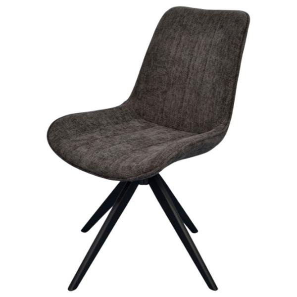 Scaun de bucătărie Evelin YTC-055B SW Stofă/ Dark Gray Black photo 6