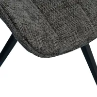 Scaun de bucătărie Evelin YTC-055B SW Stofă/ Dark Gray Black photo 8