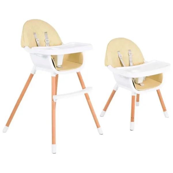 Scaun de masă Moni Gelato 2in1 (3801005151677) Transformer/ 6 luni / Beige photo 2