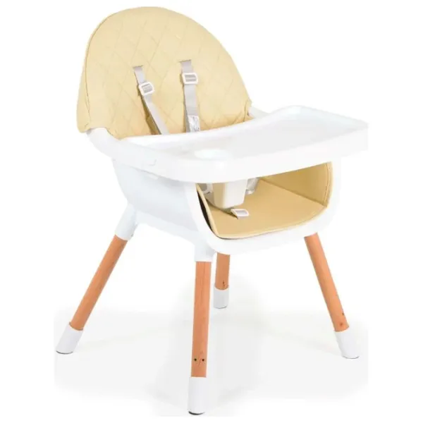 Scaun de masă Moni Gelato 2in1 (3801005151677) Transformer/ 6 luni / Beige photo 3